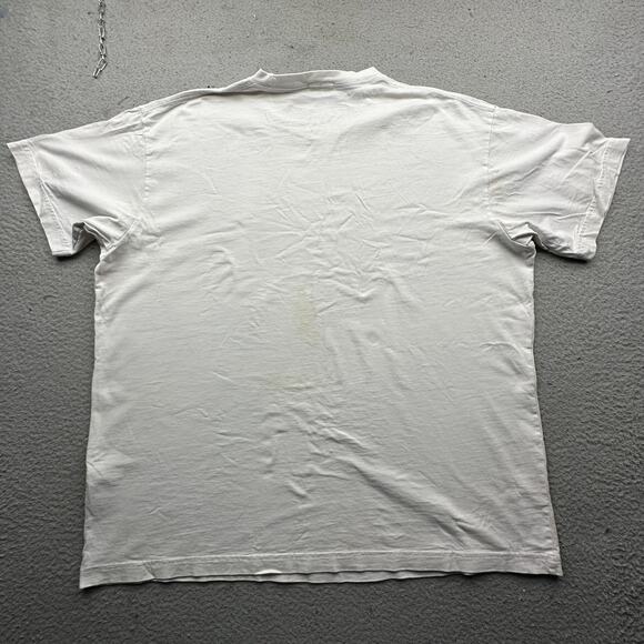 Marcus J. Brutus Kith Art T-Shirt Mens XL Short Sleeve Graphic 21SS White - Picture 10 of 11